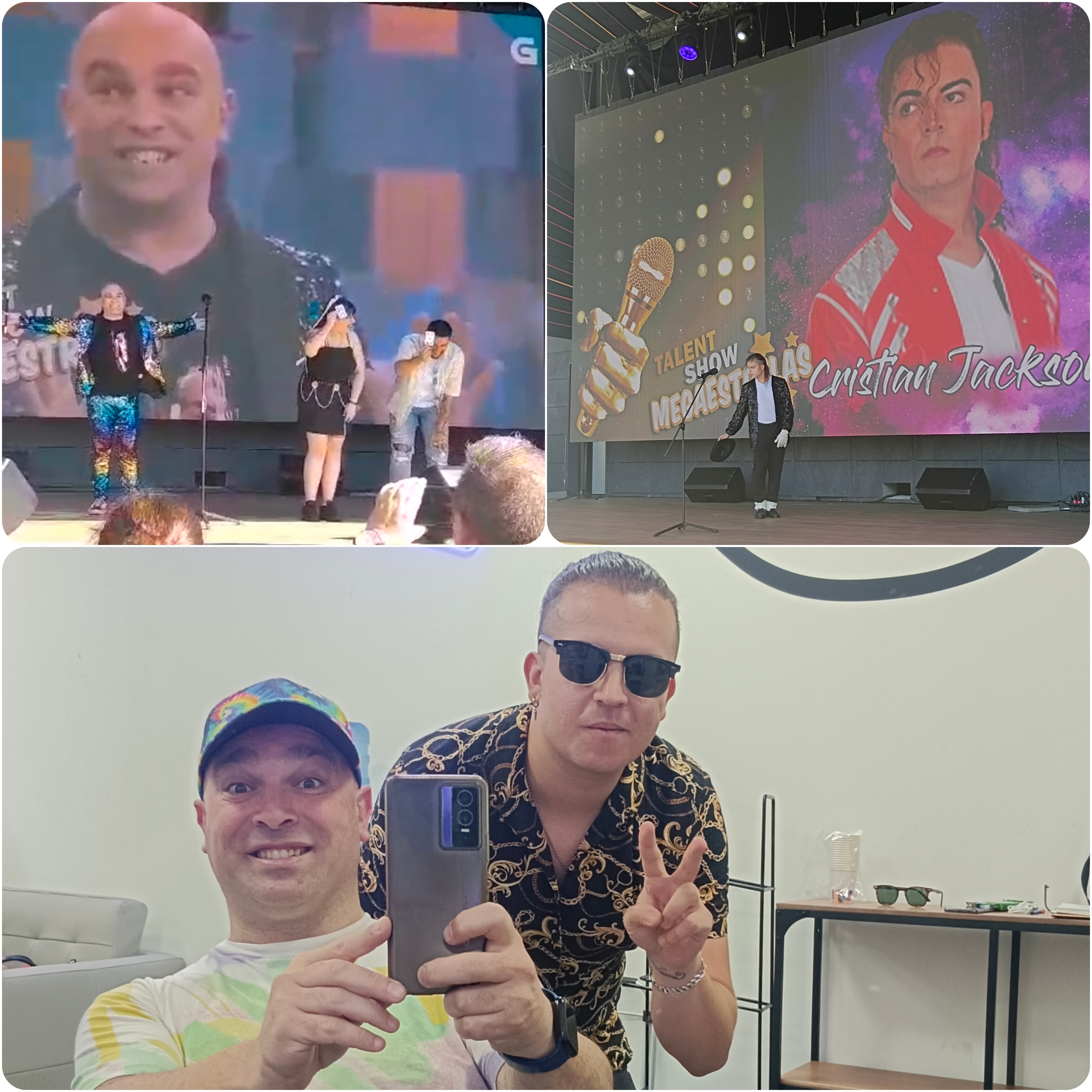 Mago Iván Tourís con Cristian Jackson: Maxia, música e baile.