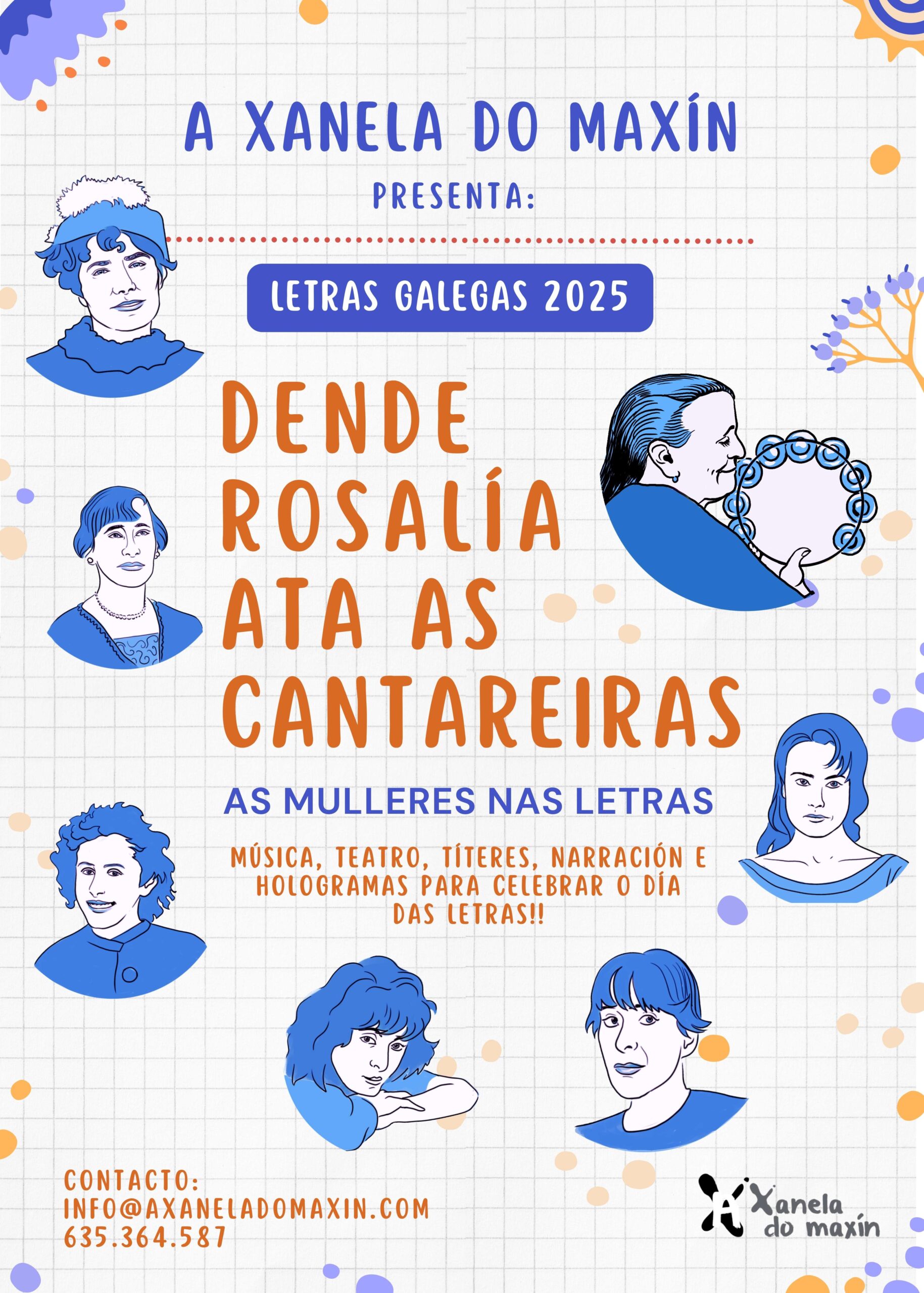 DENDE ROSALÍA ATA AS CANTAREIRAS, Letras Galegas 2025