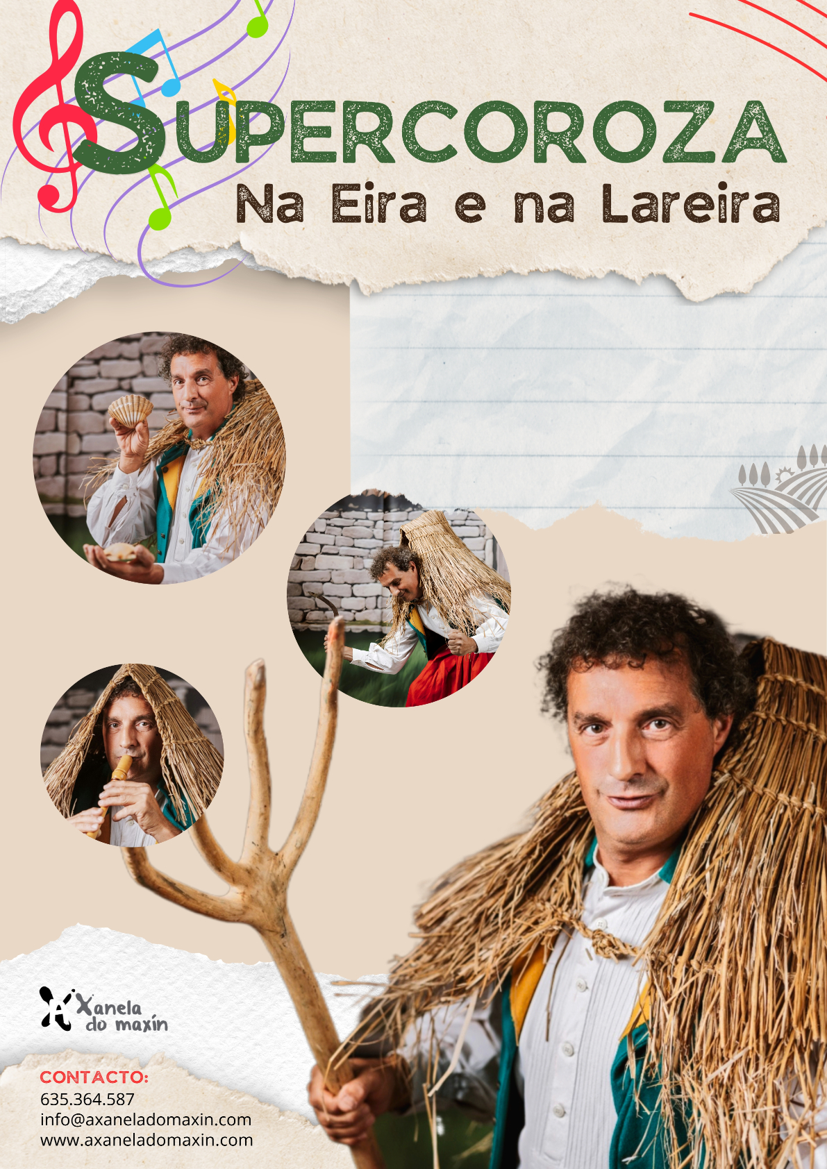 SUPERCOROZA, NA EIRA E NA LAREIRA