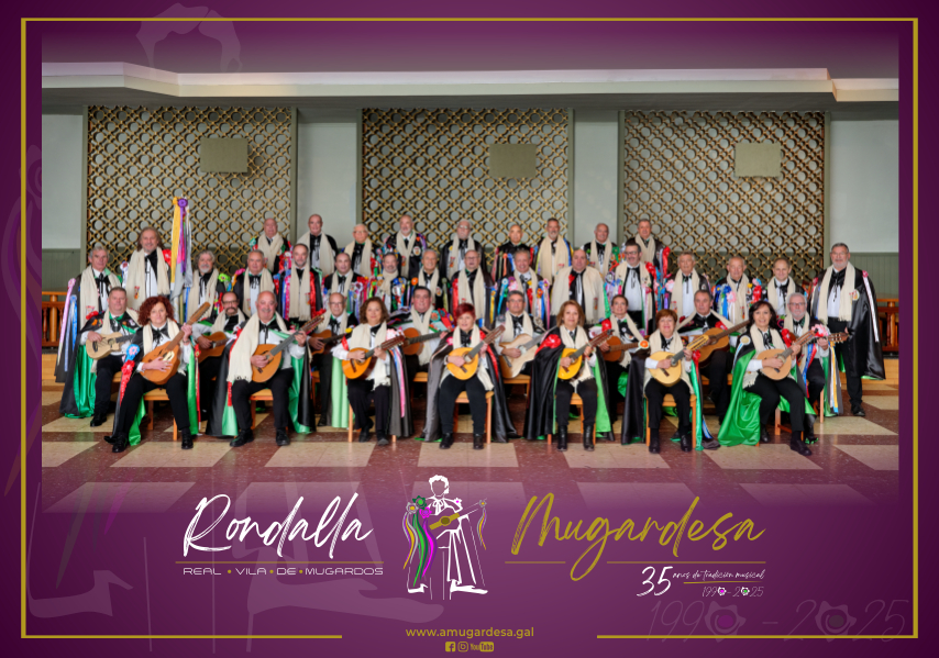 Rondalla Mugardesa, 35 anos de tradición musical.