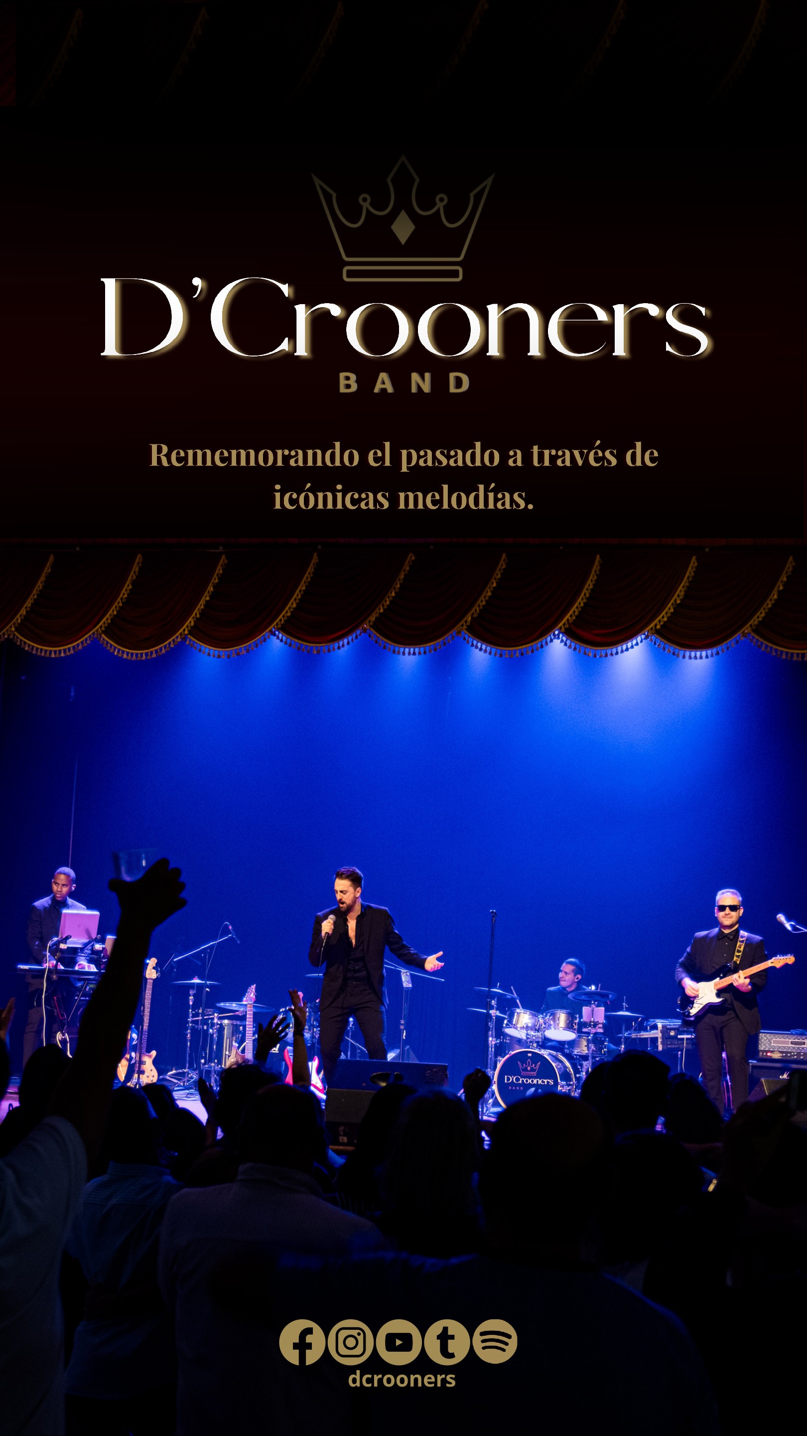 TRIBUTO A GRANDES ICONOS DE LA MUSICA (ESPACIOS PEQUEÑOS)