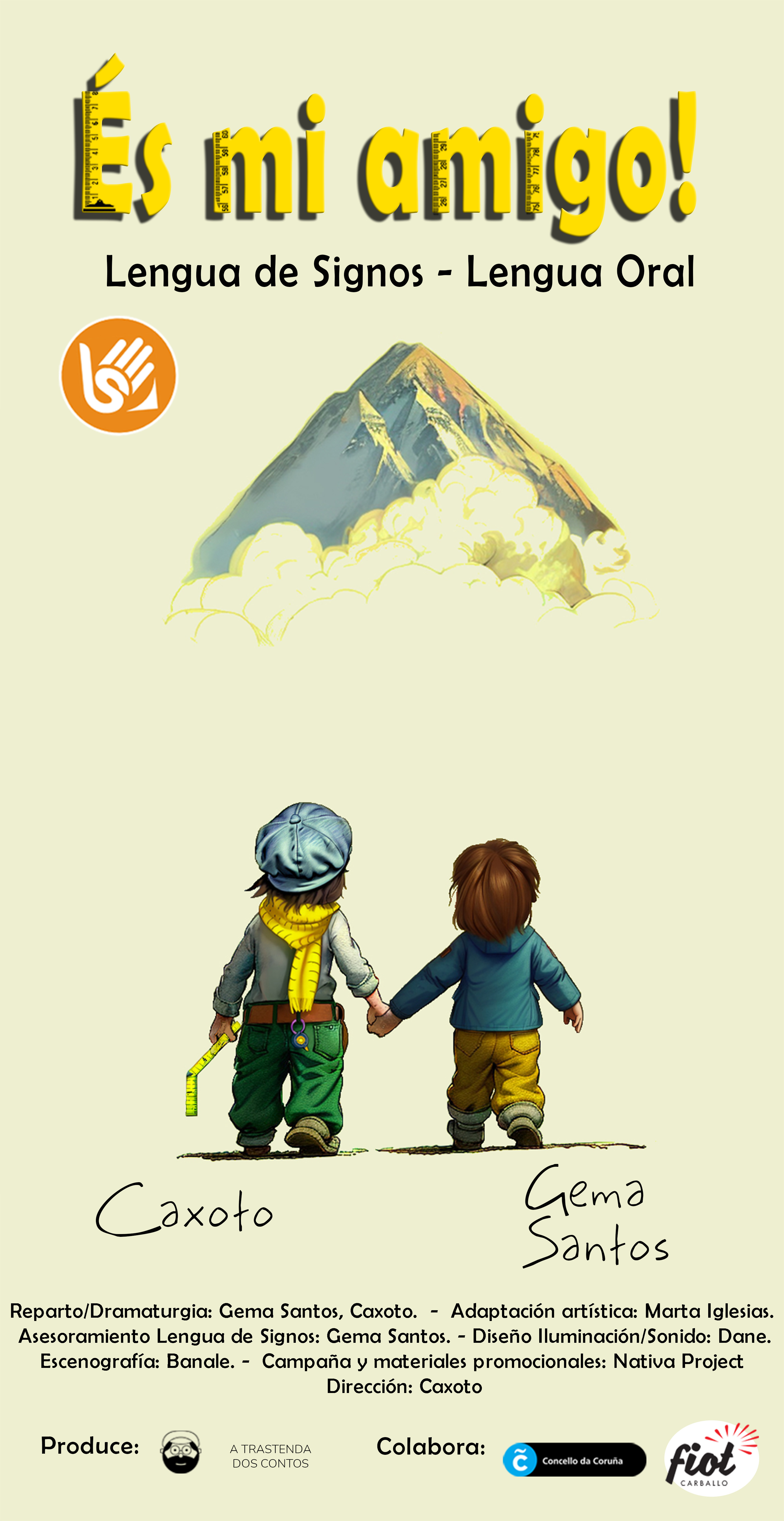 É MEU AMIGO (LINGUA DE SIGNOS - LINGUA ORAL)