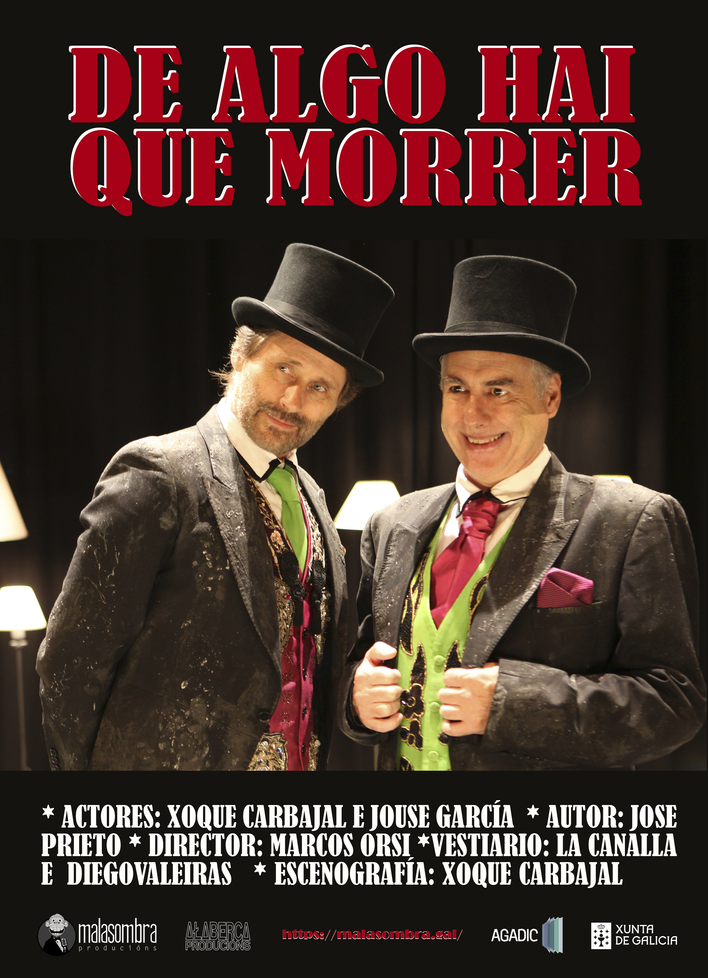 DE ALGO HAI QUE MORRER