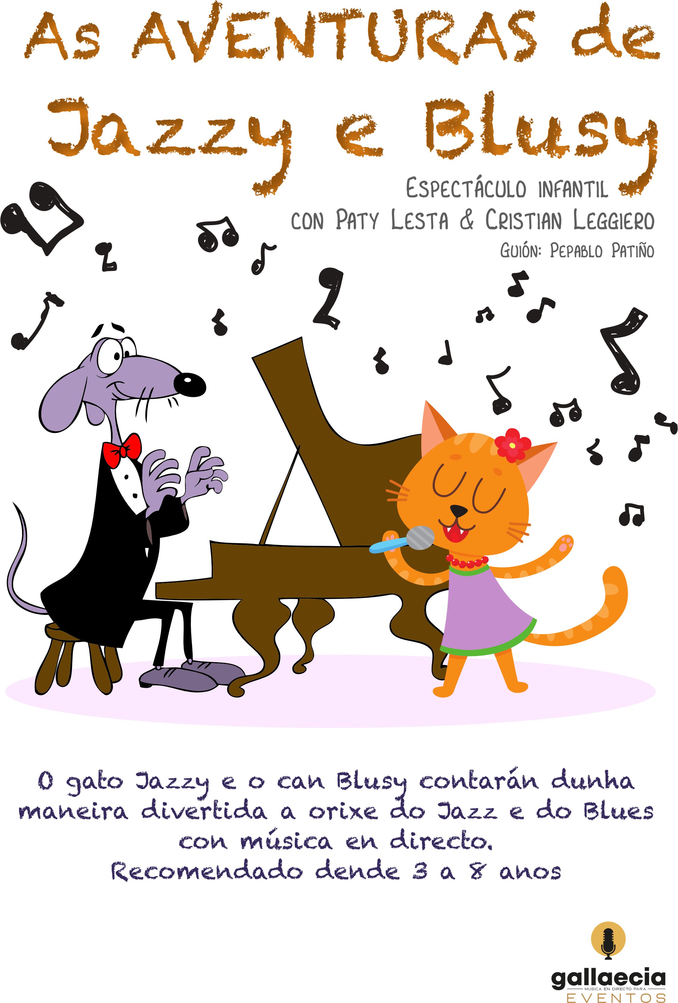 AS AVENTURAS DE JAZZY E BLUSY