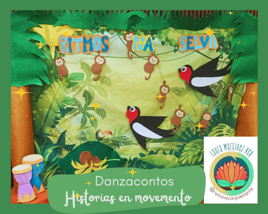 DANZACONTOS: "Viaxando con anduriñas: Ritmos na selva."