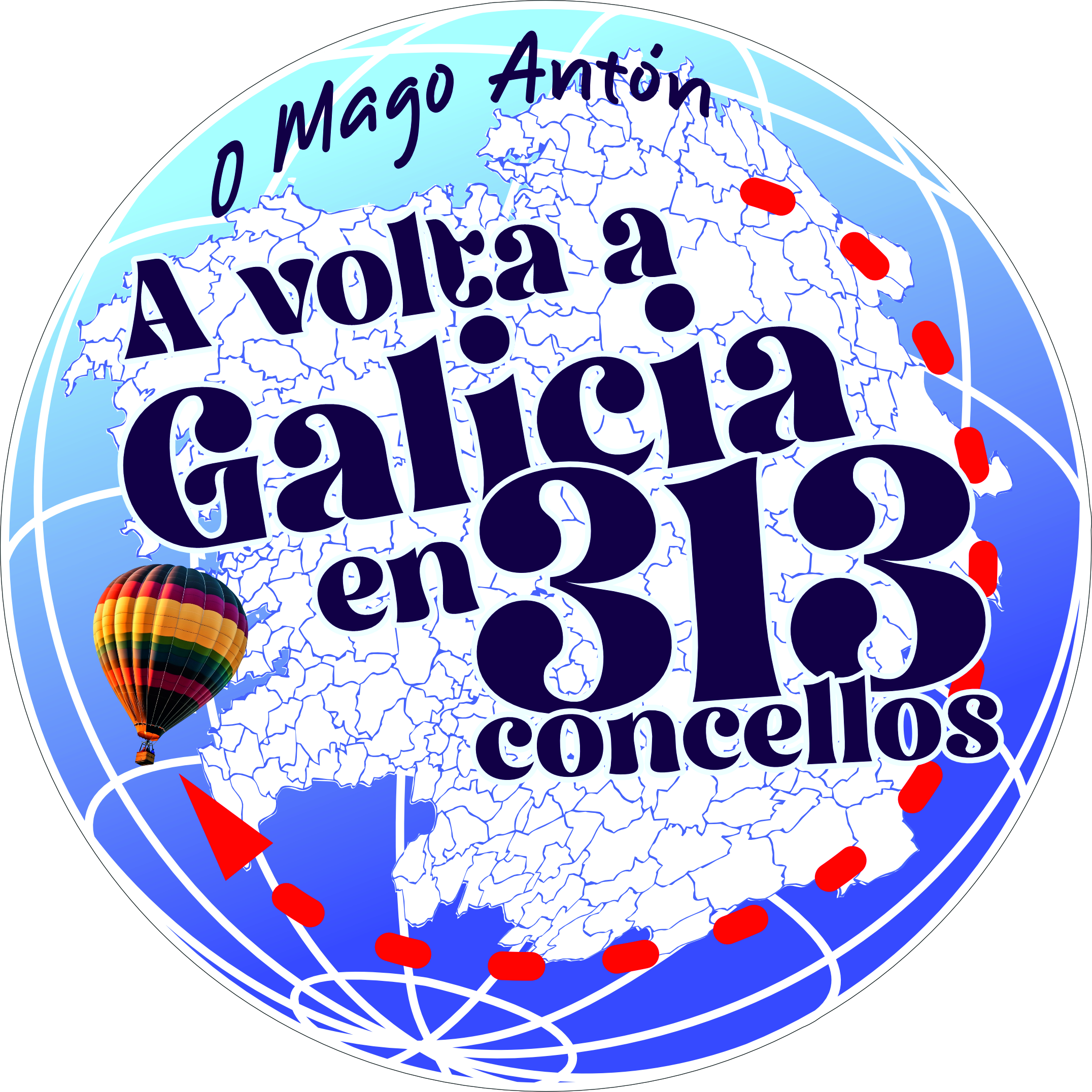 A Volta a Galicia en 313 Concellos