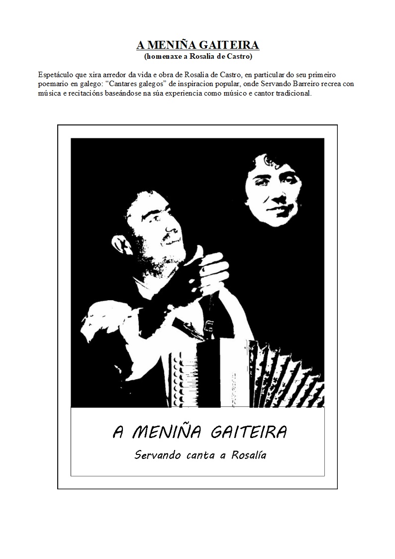 A meniña gaiteira(Homenaxe a Rosalía de Castro)